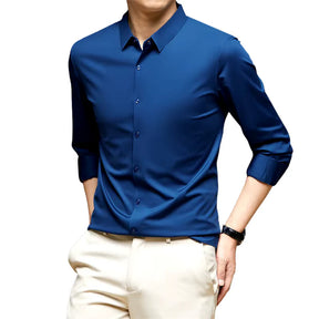 Camisa Social Masculina Slim Fit Olivetti