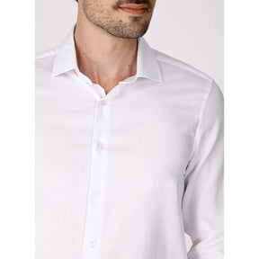 Camisa Social Algodão Fio Tinto Manga Longa